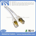 Gold 1M 3FT CAT 7 SFTP LAN Cabo de rede Ethernet direto Patch blindado 10Gbps RJ 45